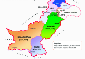 map of Pakistan 