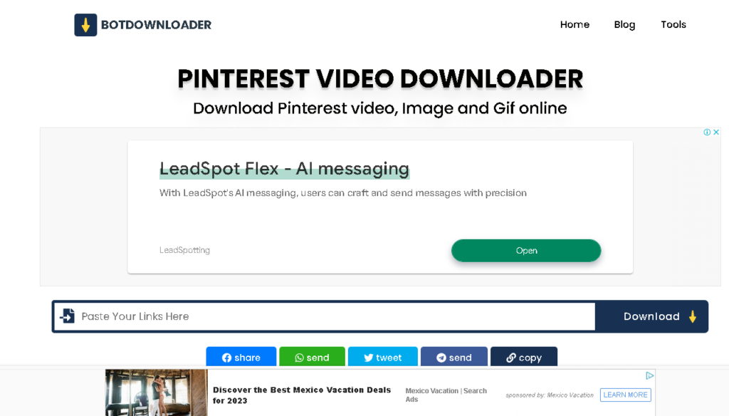 Pinterest Video Downloader for PC