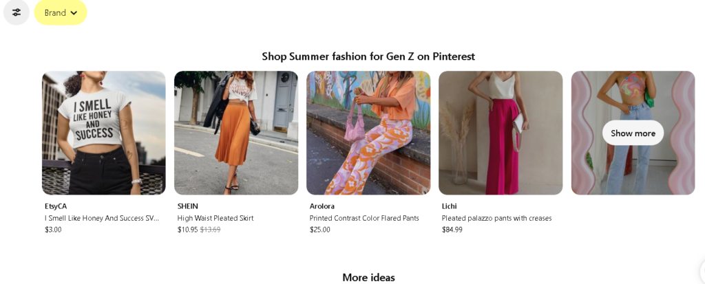 Summer Fashion for Gen Z on Pinterest 1