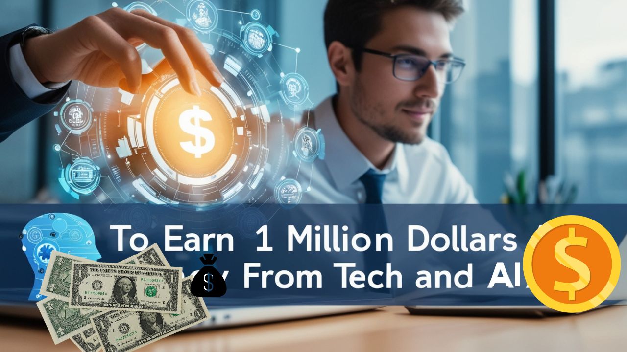 How to earn 1 million dollar from tech and AI