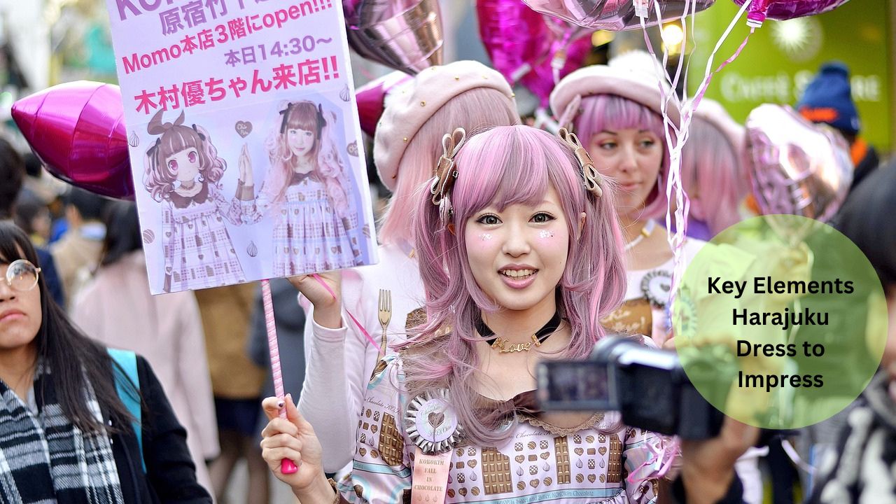 Key Elements Harajuku Dress to Impress