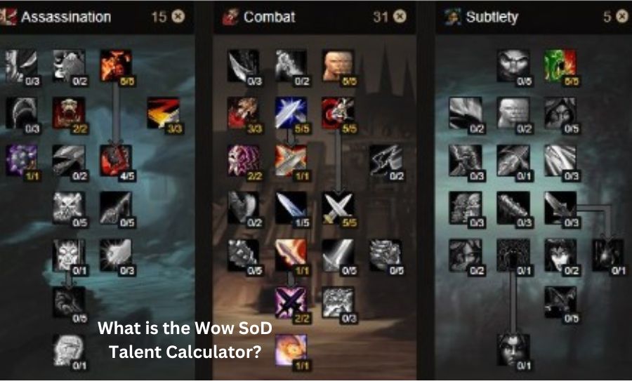 wow sod talent calculator