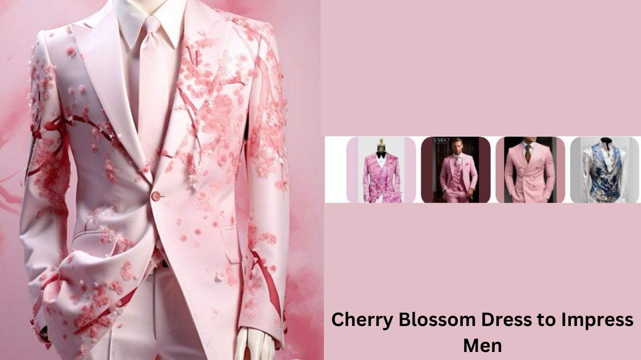 Cherry Blossom Dress to Impress Men