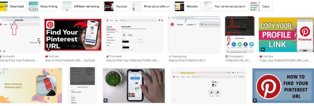 How to Get Mobile App URL for Pinterest